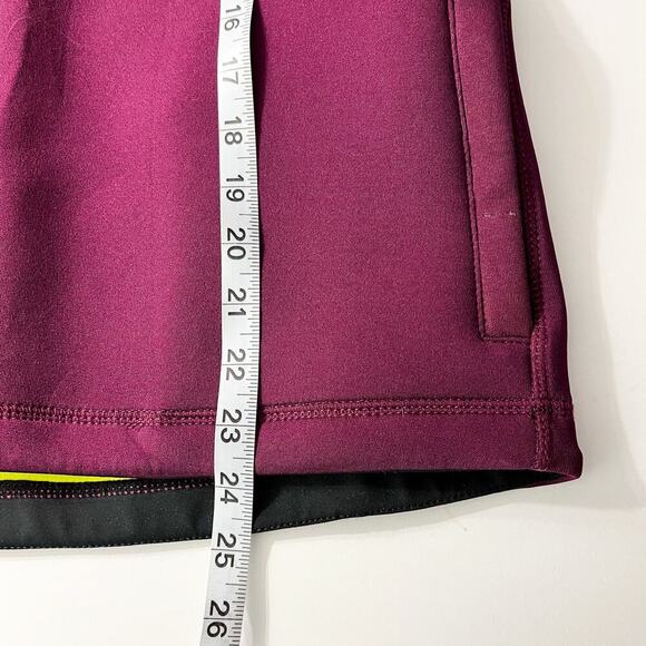 Freddy Italian‎ Breathable Water Resistant Hoodie M Purple Curved Zip Surfing - Picture 15 of 15